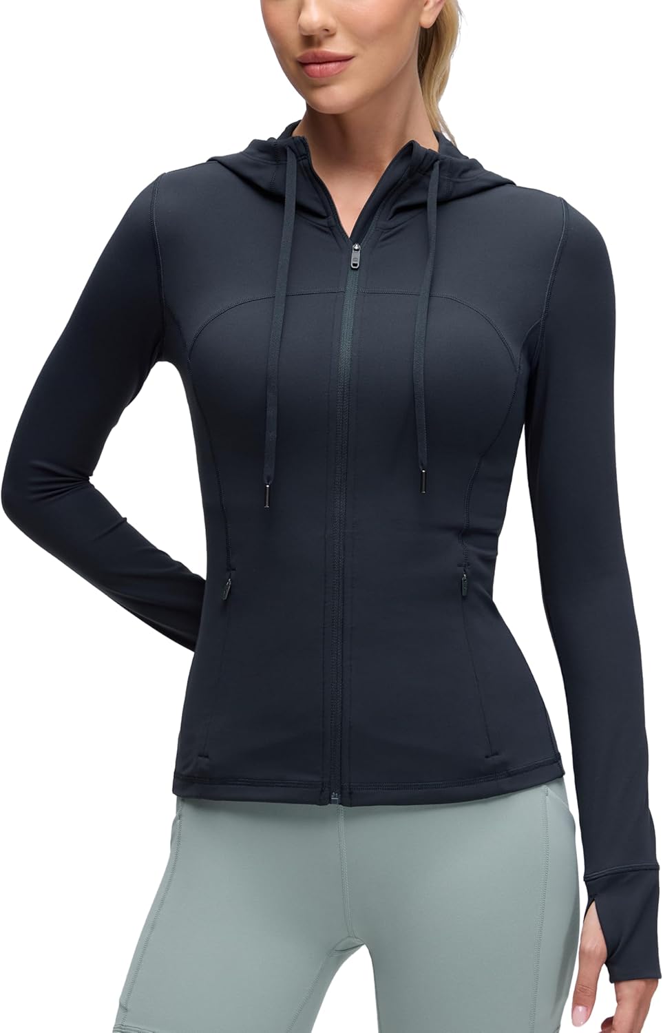 CRZ YOGA Butterluxe Hooded Athletic Jackets for Women