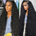 Deep Wave Lace Front Wigs Human Hair 13x4 200% Density - Natural Look