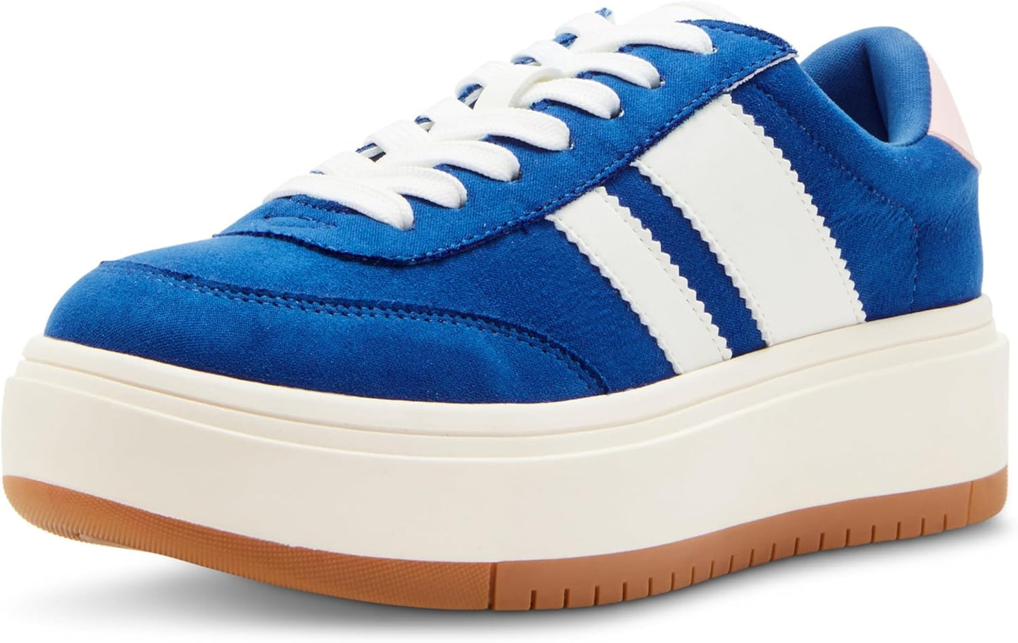 Madden Girl Womens Navida Fashion Sneaker with Striped Detailing
