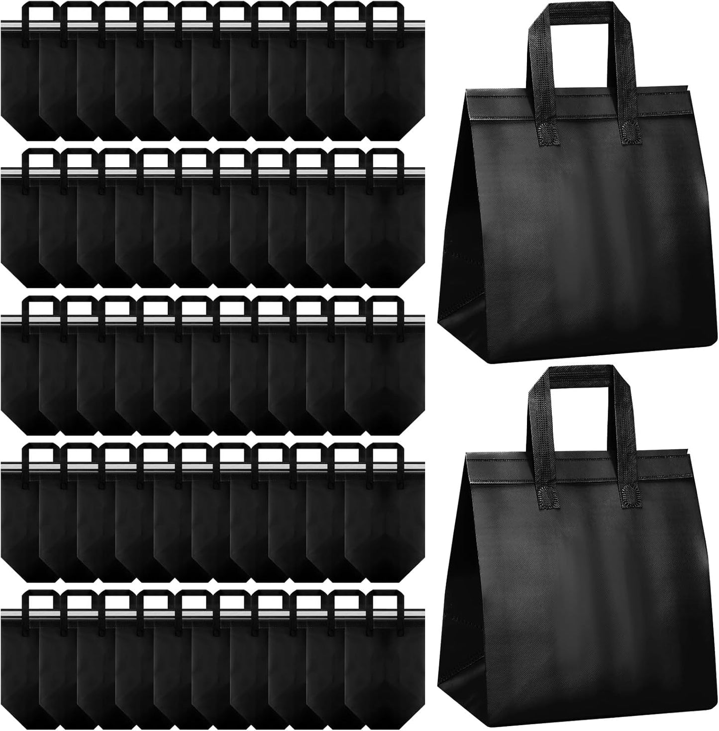 Insulated Take Out Bags Bulk for Food Delivery and Storage
