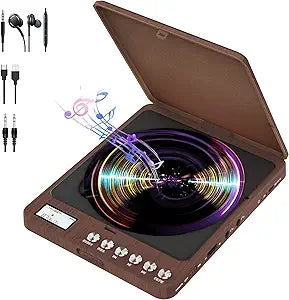 Portable CD Player with Bluetooth and FM Transmitter for All