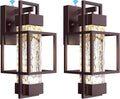 Modern Outdoor Wall Lights with Dusk to Dawn Sensor for Safety