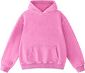 Oversized Acid Wash Hoodie Womens Vintage Sweatshirt - Cozy