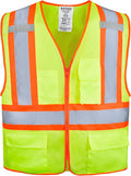 KAYGO Safety Vest with Pockets - High Visibility Reflective Vest