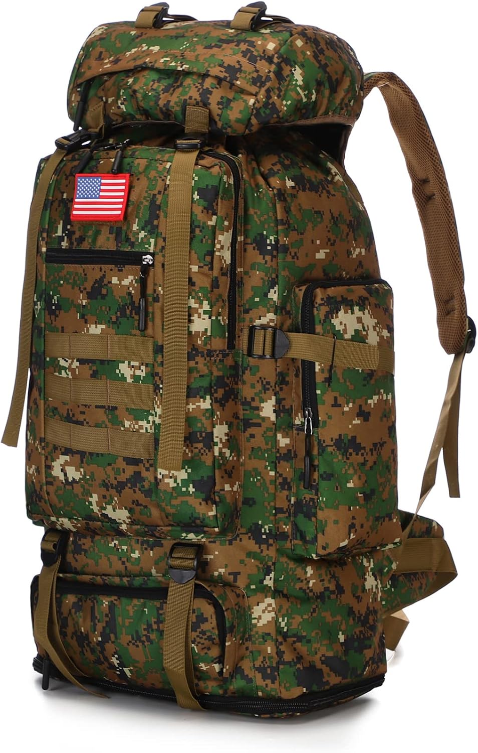 100L Tactical Hiking Camping Backpack for Men and Women