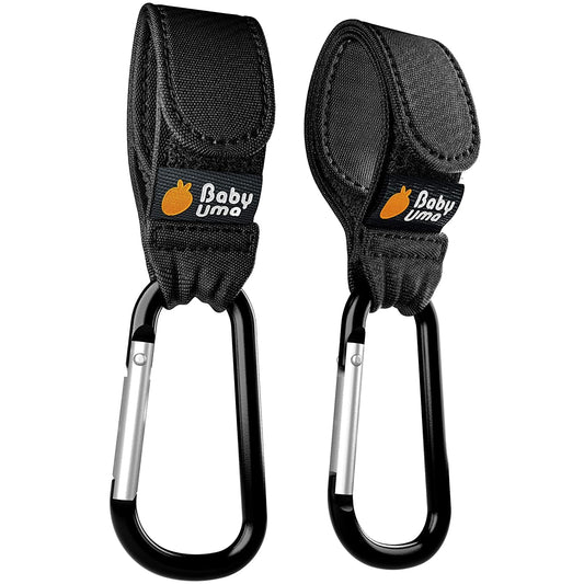 Non-Slip Baby Stroller Hooks - Easy One-Hand Use!