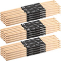 5A Maple Drumsticks 72 Pieces (36 Pairs) - Bulk Practice Set