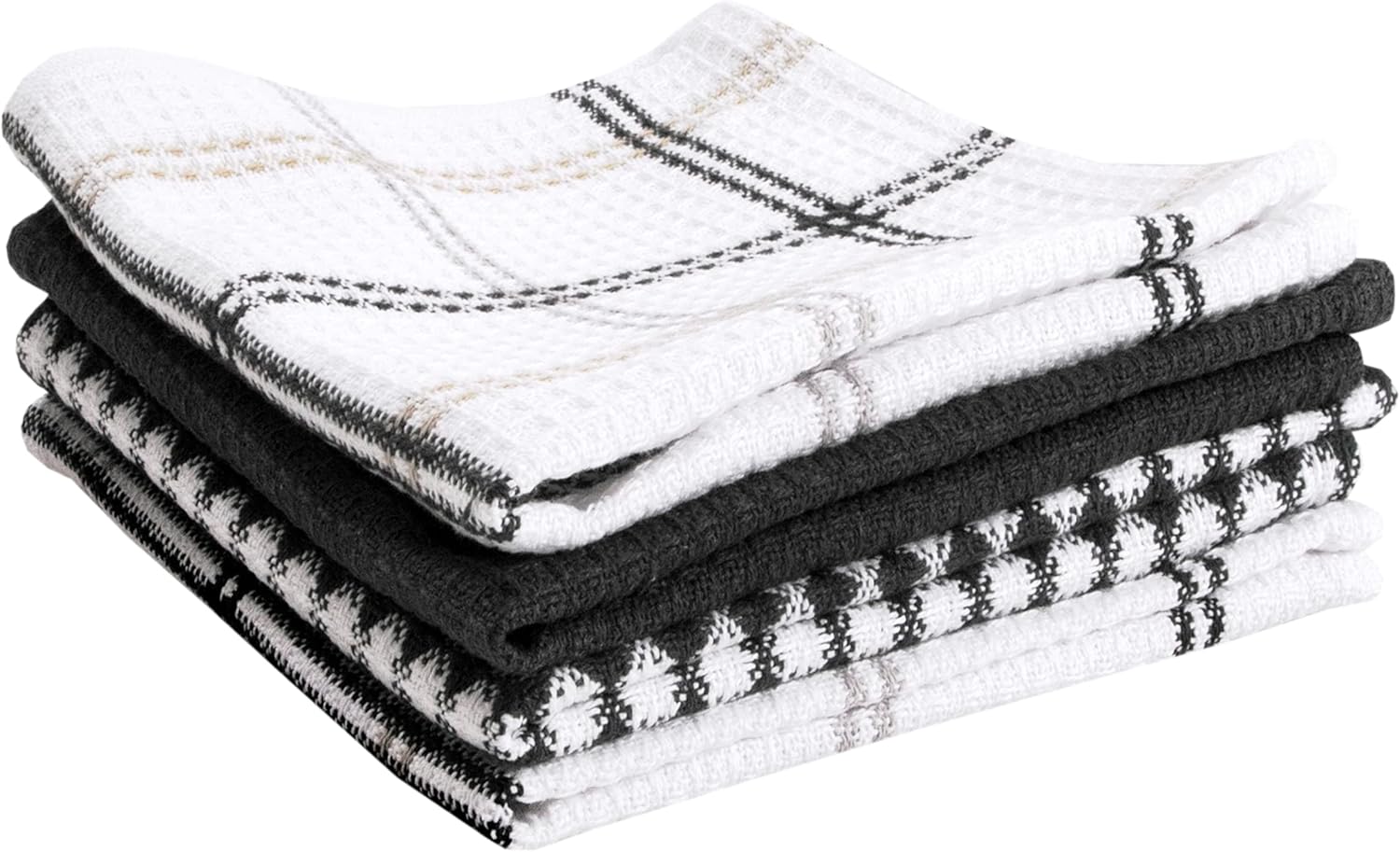 T-FAL Premium Absorbent Waffle Dish Cloths