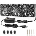 360mm Window Server Rack Fan Variable Speed Control - Quiet High
