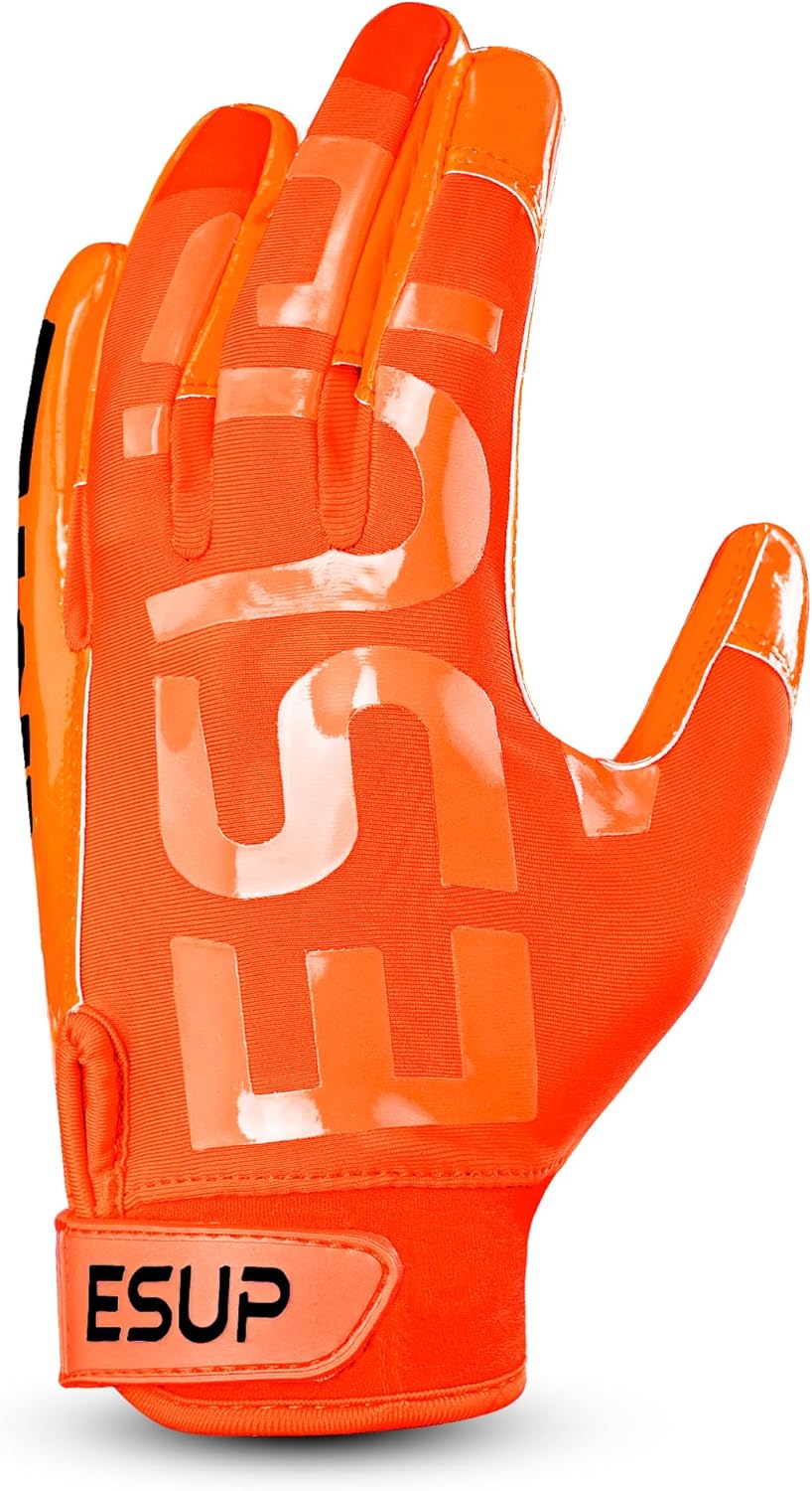 ESUP Youth Football Gloves - Superior Grip for All Ages