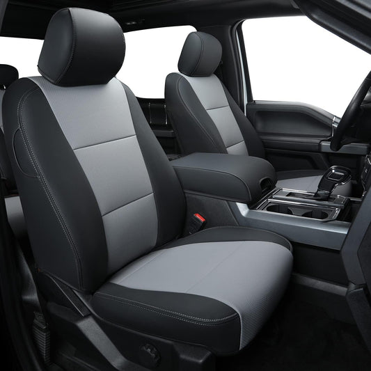 Custom Fit Faux Leather Seat Covers for 2015-2025 Ford F150