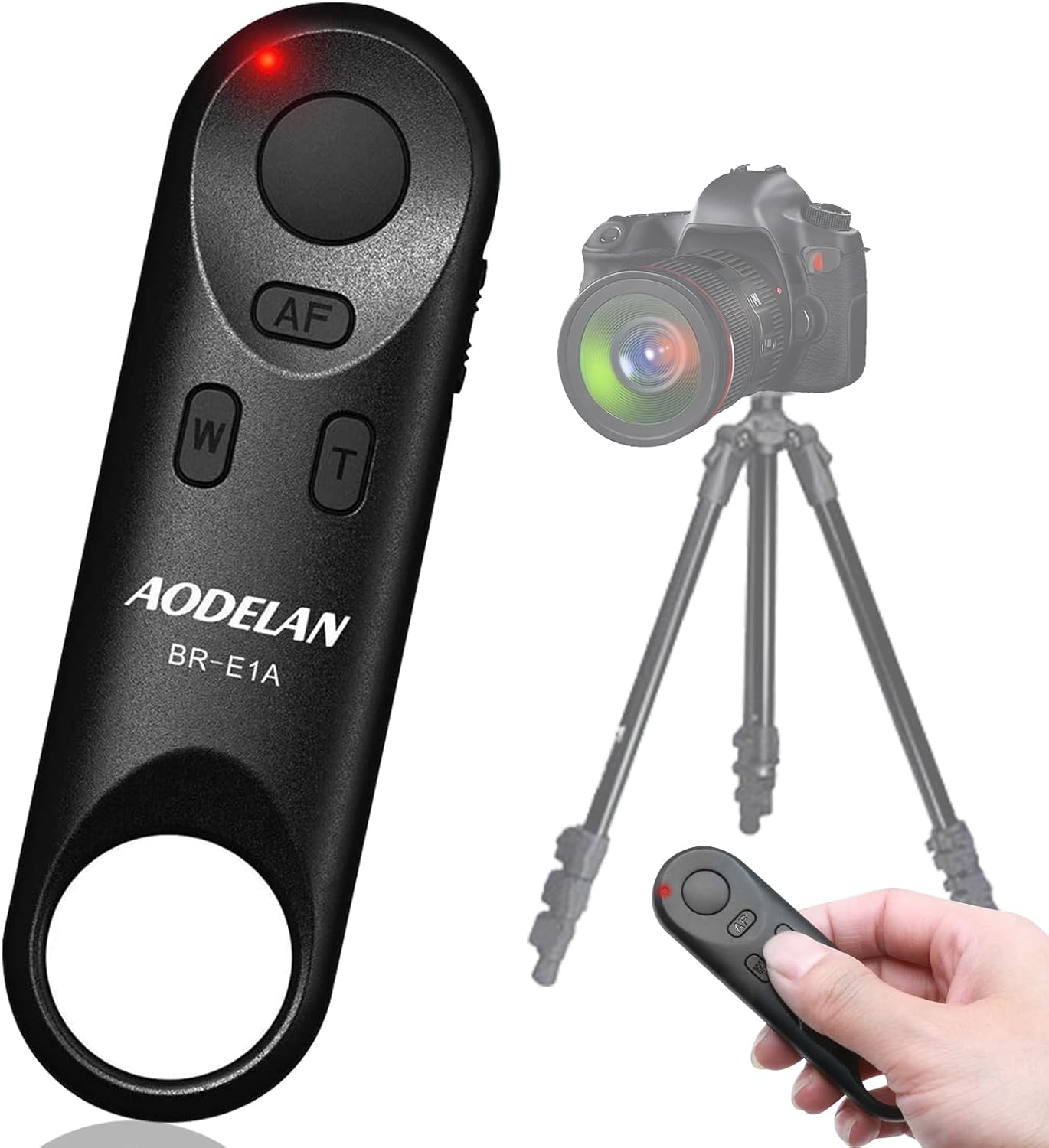 Aodelan Wireless Remote Control for Canon Cameras - Easy to Use
