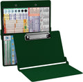 Whitecoat Clipboard Nursing Edition (Green Bi-Fold) - Pocket Foldable