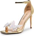 DREAM PAIRS Lace Up High Heels for Fashionable Weddings and More