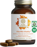 VitaMinVitality Natural Multivitamin for Men - Daily Energy and Stress