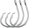 Circle Hooks Saltwater Fishing Hooks 20pcs - Wide Gap Tuna Hooks