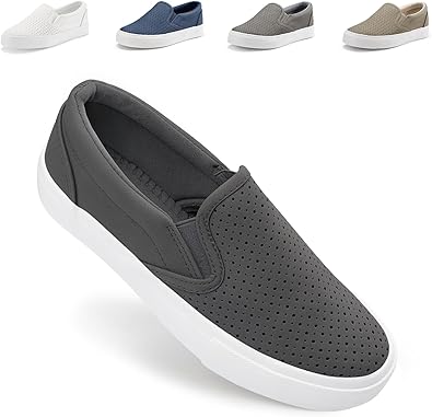 Comfortable Slip On Sneakers for Women with Memory Foam Support