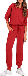 PRETTYGARDEN Women's Fall 2 Piece Lounge Set - Cozy (Style VBH4)