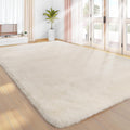 Sour Lemon Area Rugs 9x12 Living Room - Super Soft Plush Shag Rug