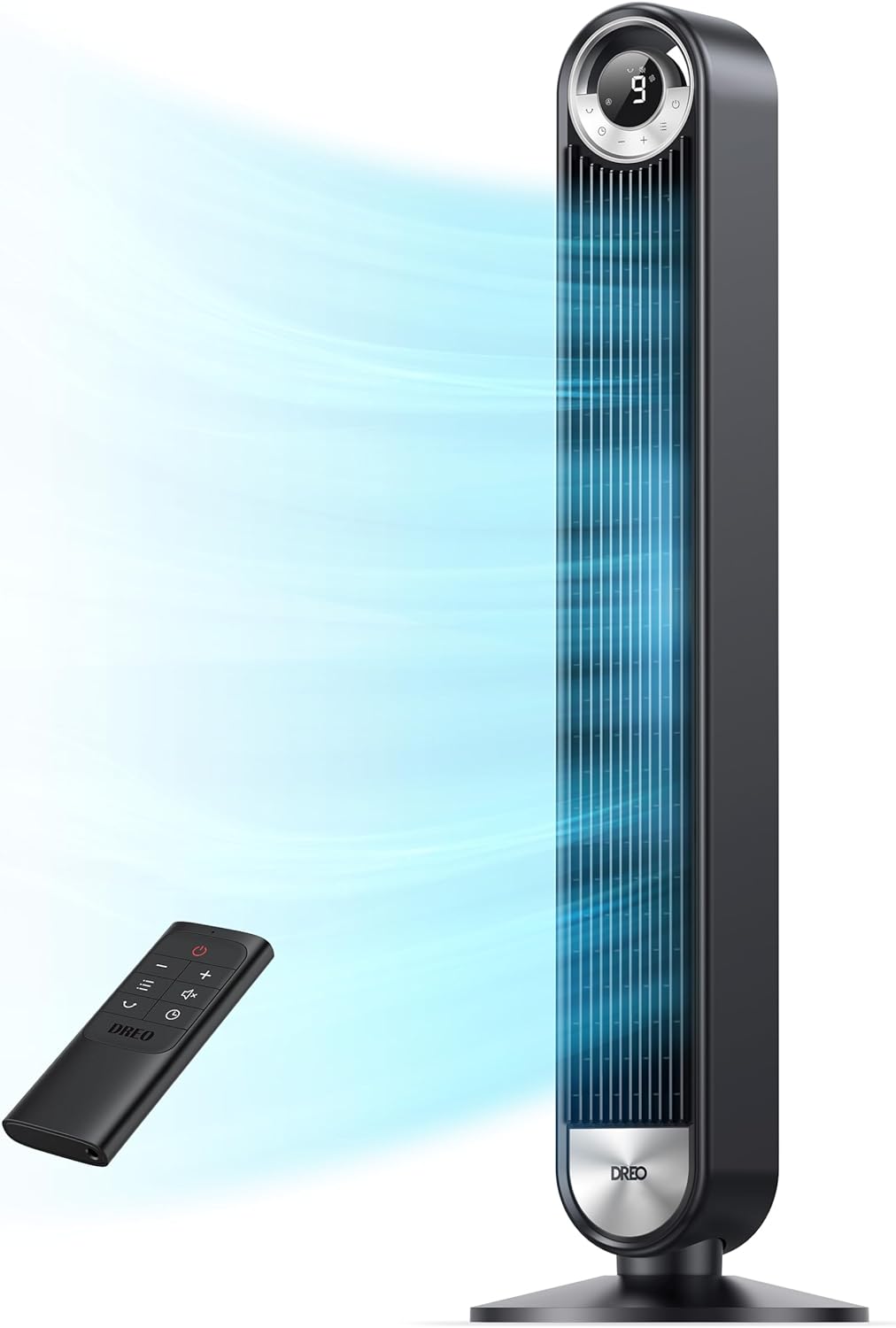 Dreo Tower Fan: Ultra-Quiet 9-Speed for Perfect Sleep