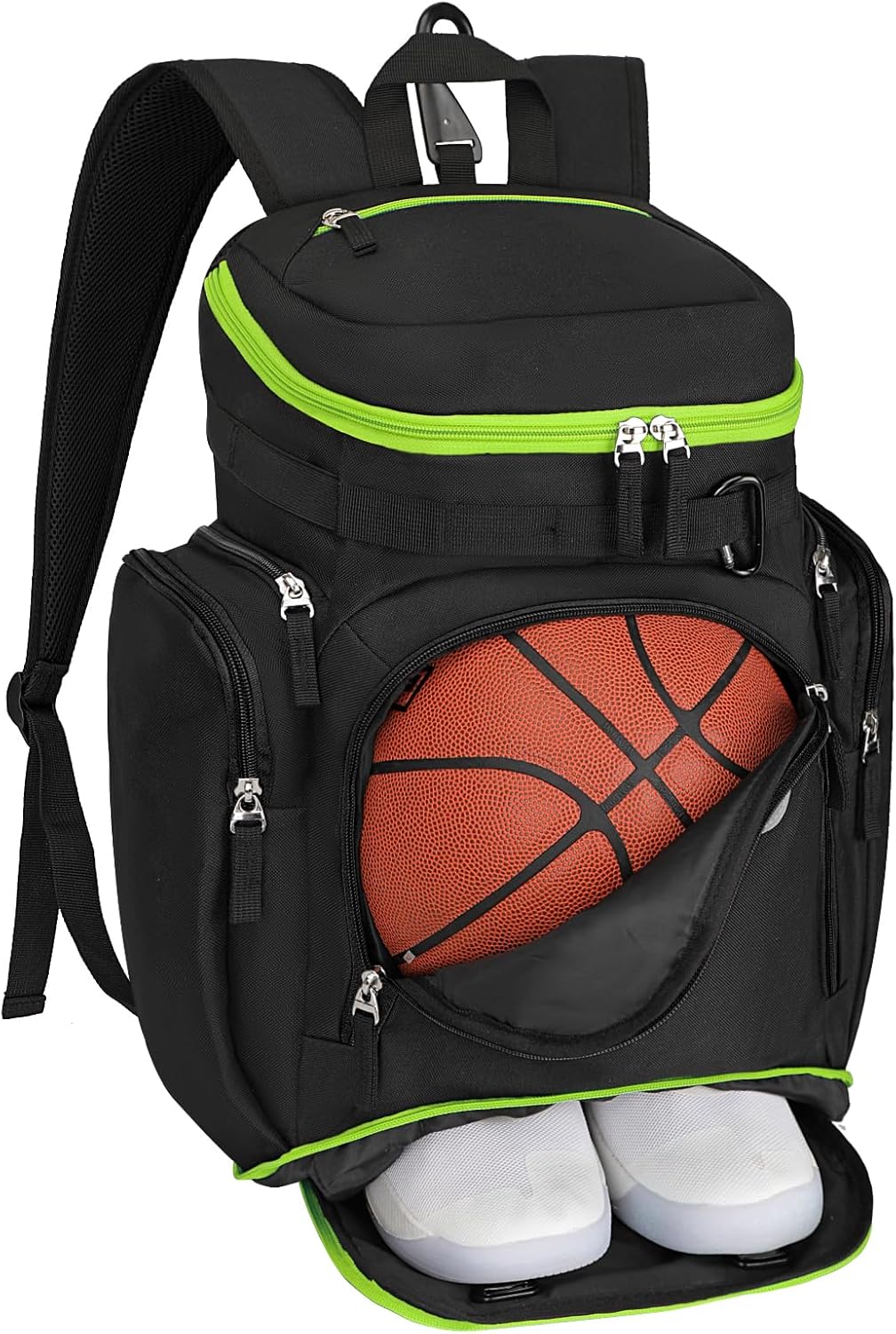Goloni Basketball Backpack: Large Sports Bag with Compartments