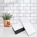 100 Pieces Peel and Stick Backsplash 3x6 PVC Subway Tile - Glossy