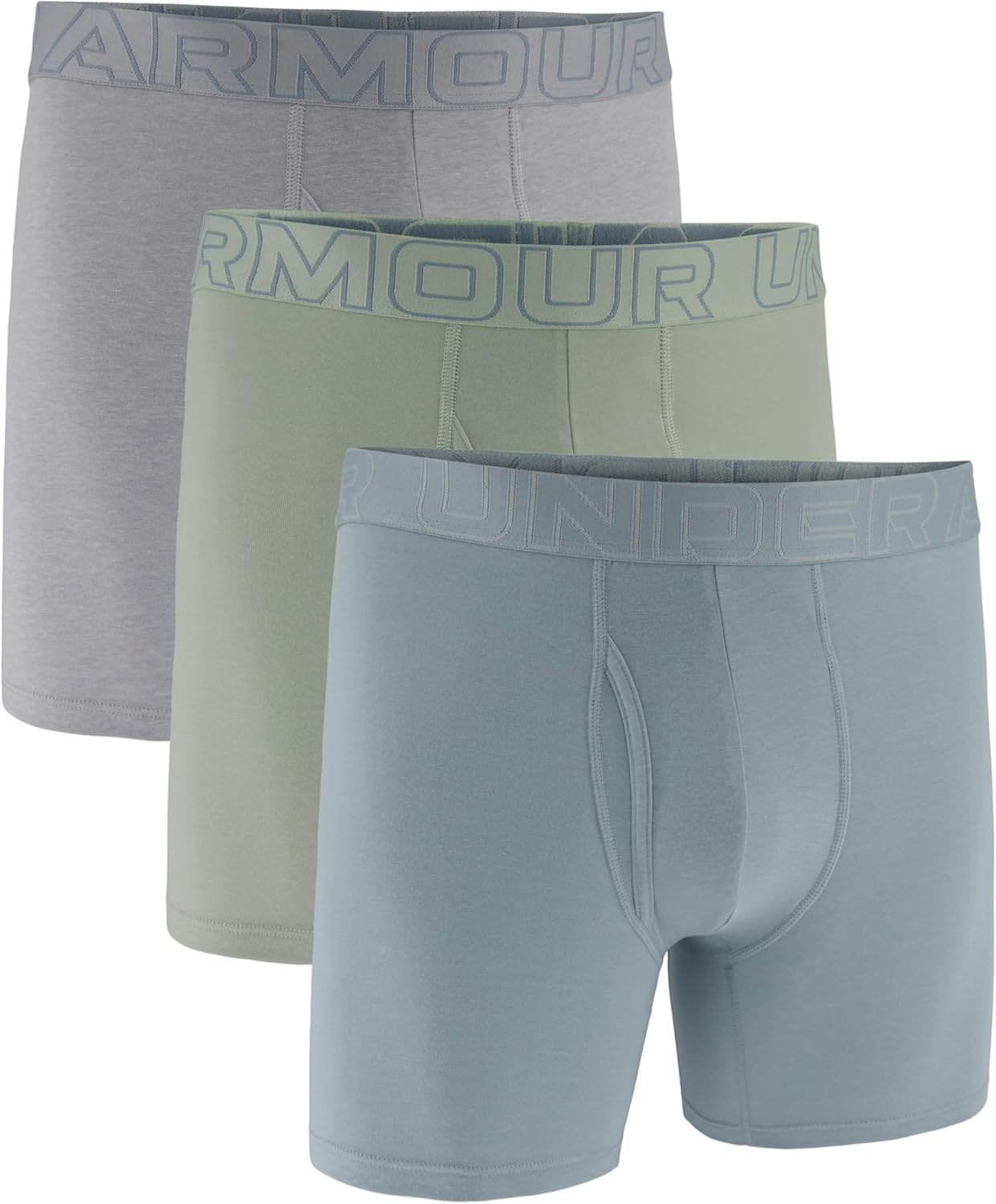 Under Armour Performance Cotton Boxer Briefs for All-day Comfort
