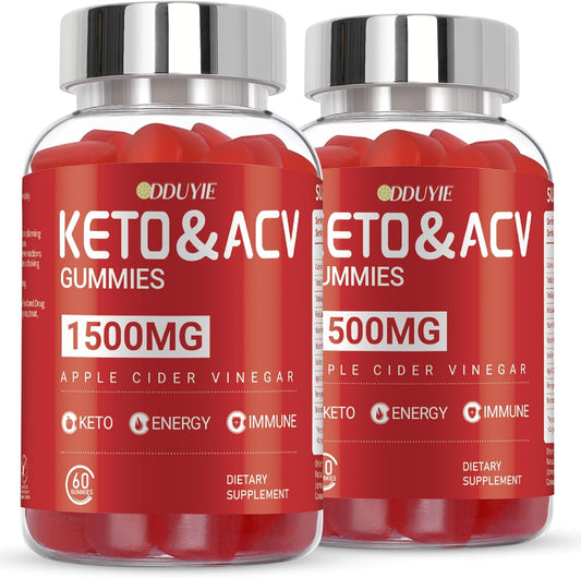 Energy-Boosting Keto ACV Gummies (2 Pack)