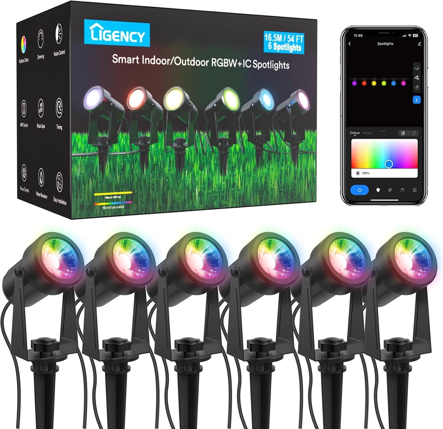 Smart Low Voltage Landscape Lights for Yard and Garden Use