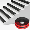 Stair Nosing Rubber Edging Guard Trim Self Adhesive 10 ft - Durable