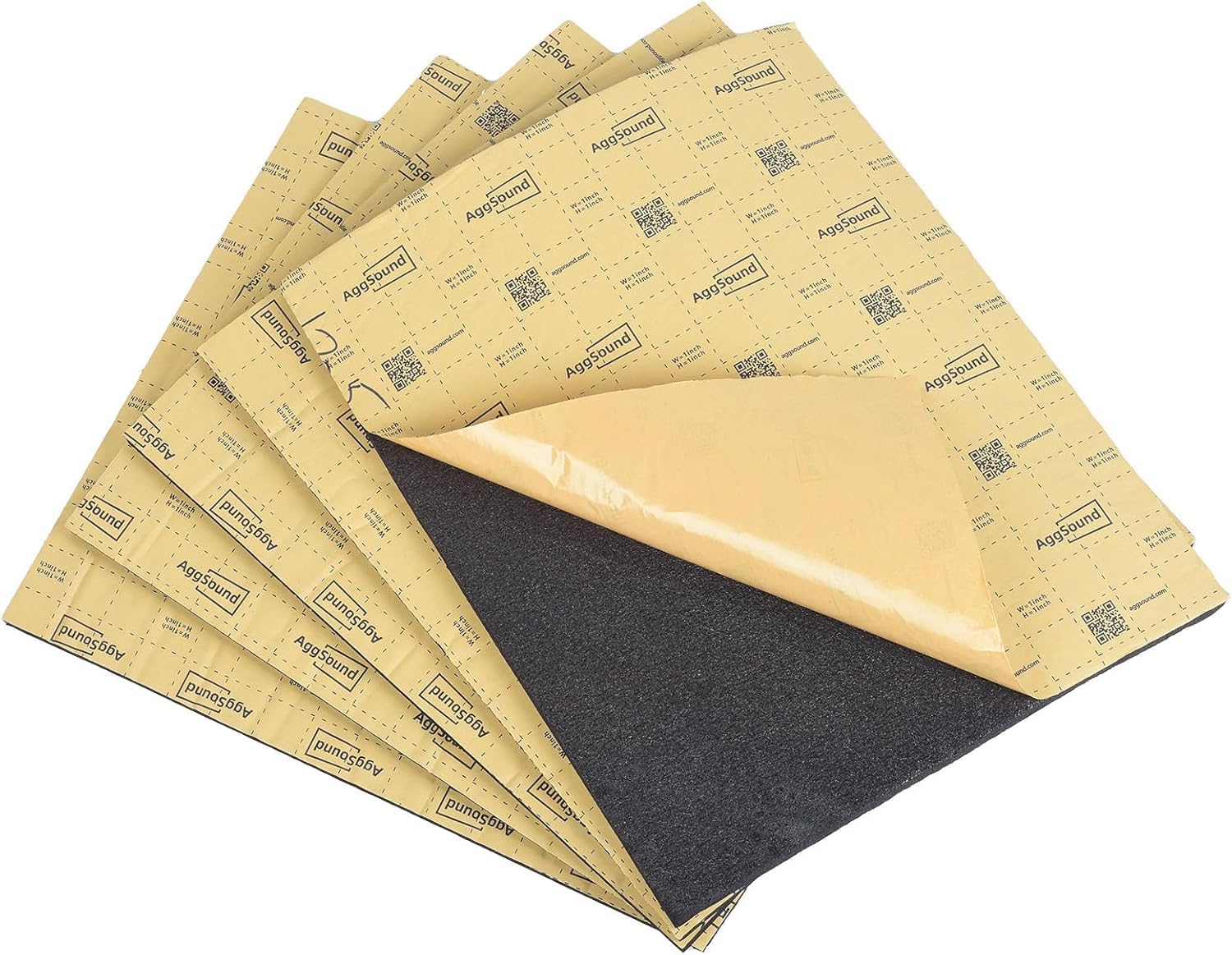 1/2 Inch Thickened Sound Deadener for Car, Boat, and RV Use