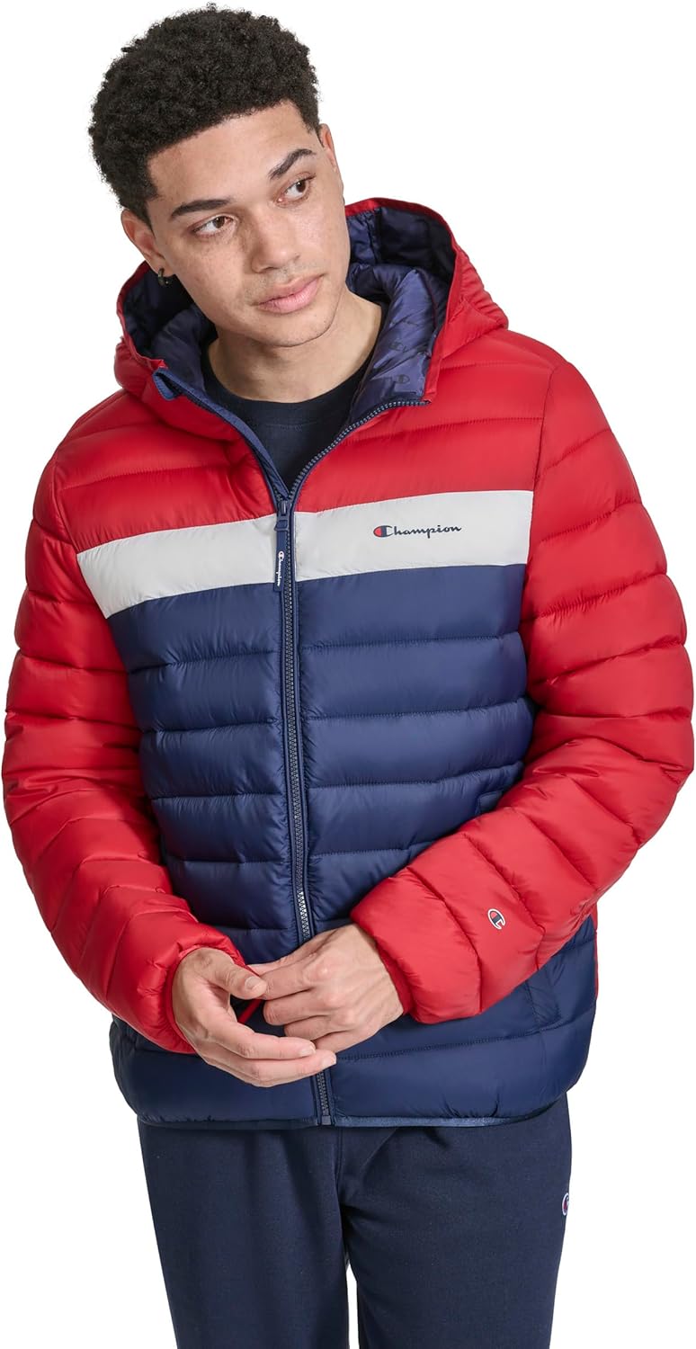Champion Performance Lightweight Puffer Jacket for Men
