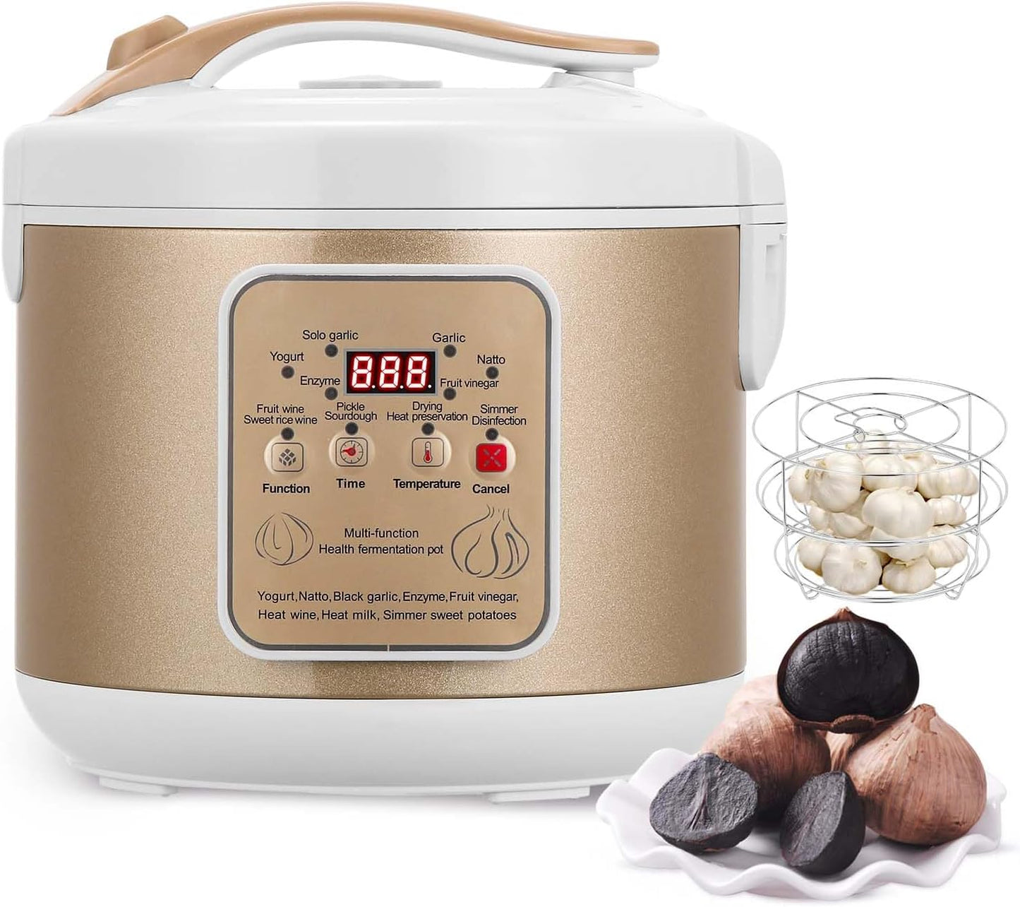 Moongiantgo 6L Black Garlic Fermenter - Precise Control