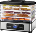 Food Dehydrator 5-Tray with Timer & Temp Control - Compact 400W