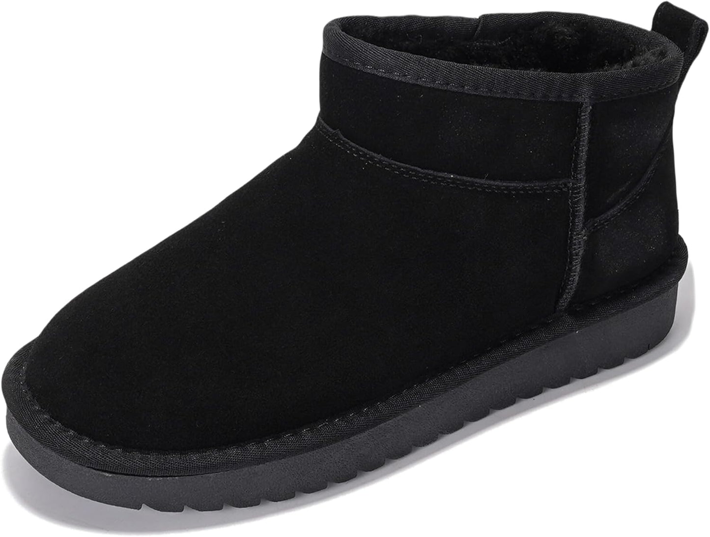 Project Cloud Genuine Leather Ankle Boots for Women - Stylish & Warm