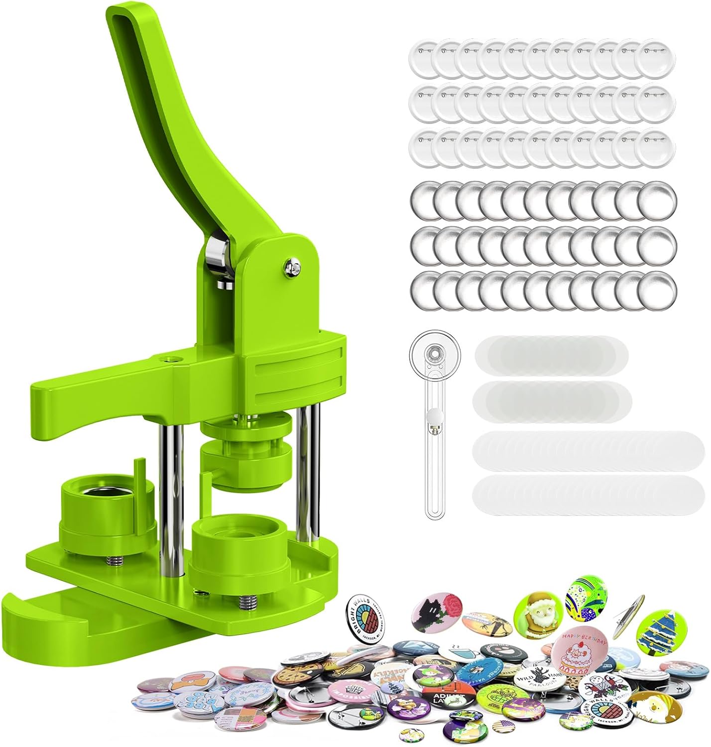 32mm Button Maker Kit for DIY Crafts & Personalized Gifts