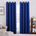 Blackout Curtains 52 x 96 in 2 Panels - Room Darkening Thermal Drapes
