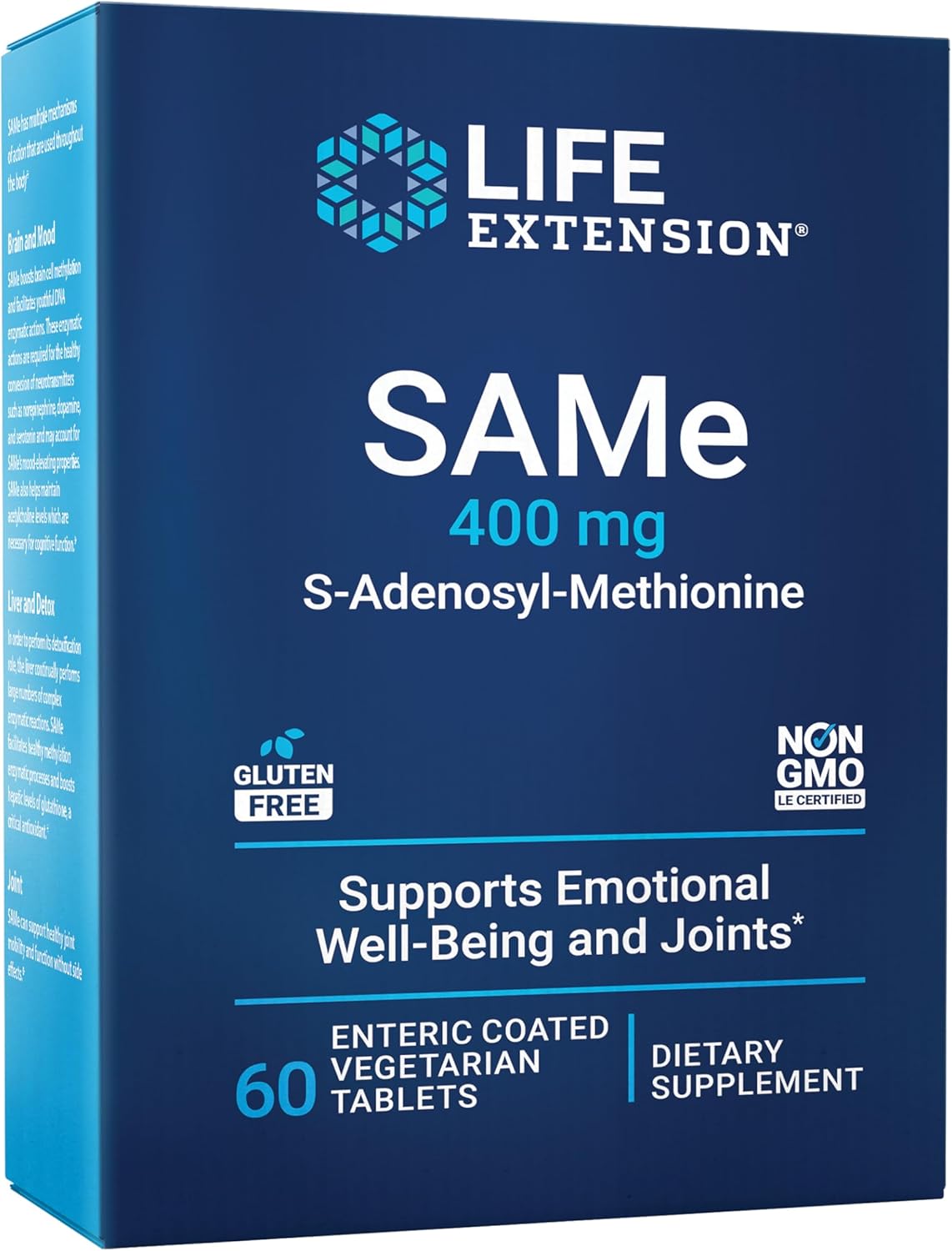 S-Adenosyl-Methionine Supplement for Mood and Joint Health