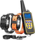 Dog Training Collar 2600Ft Range Remote Shock Collar 2 Pack - Long