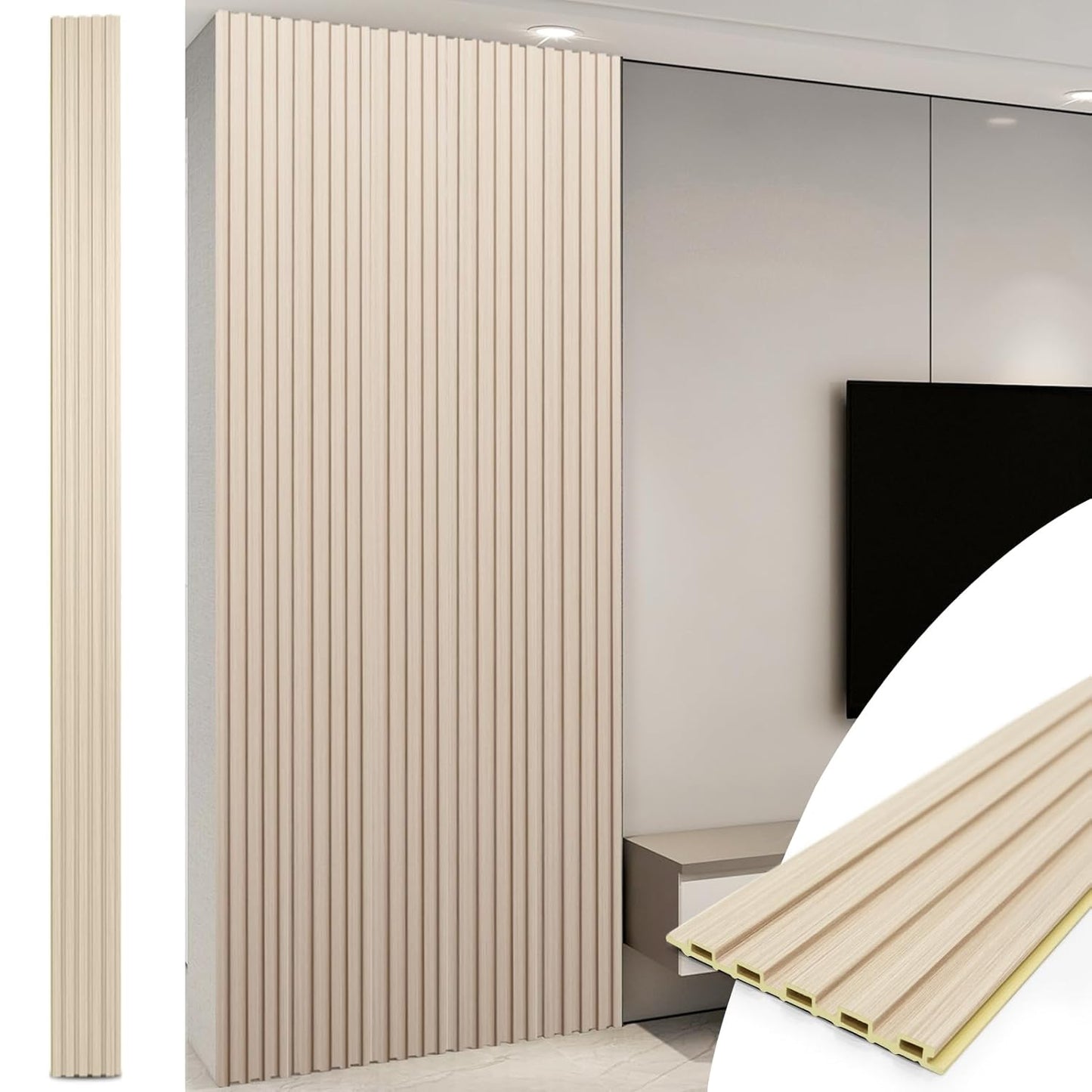 Art3d WPC Slat Wall Panels for Stunning Interior Decor