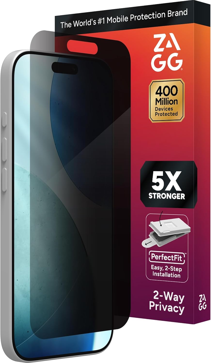 ZAGG Glass Elite Privacy Screen Protector for iPhone 17 Review