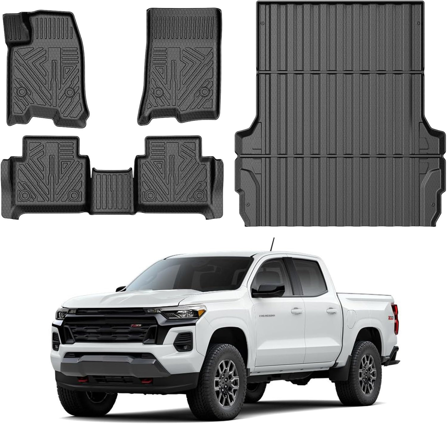 Custom Fit Floor Mats for 2023-2025 Chevrolet Colorado Trucks