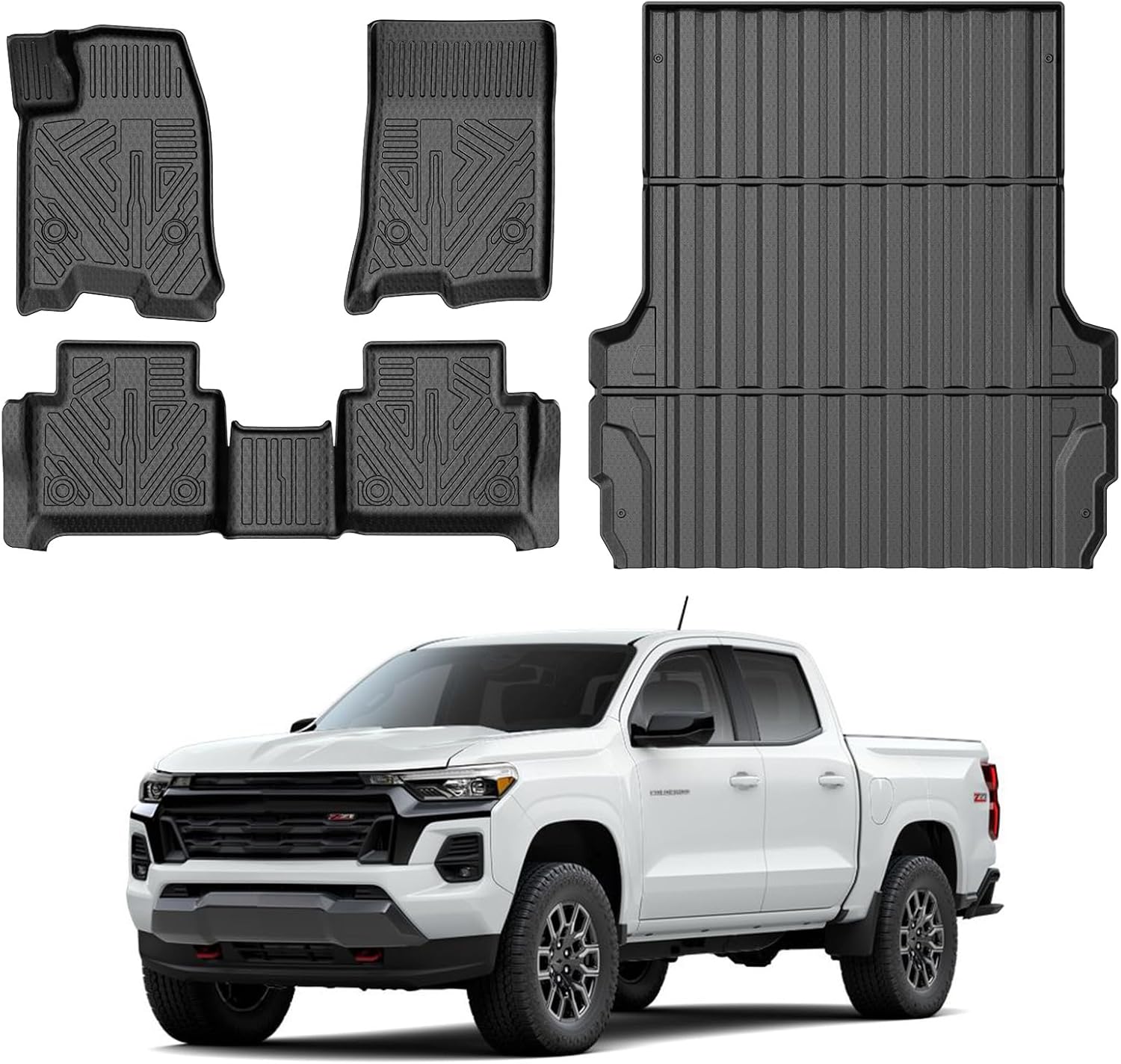 Custom Fit Floor Mats for 2023-2025 Chevrolet Colorado Trucks