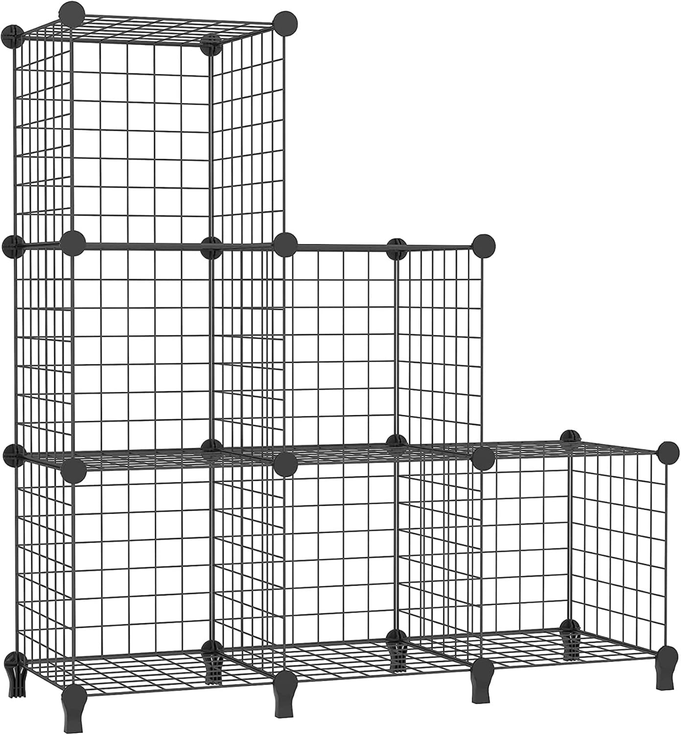 AWTATOS Wire Cube Storage Organizer for Home and Office Use