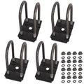 Trailer U Bolt Kit for 5200-7000lbs 3in Round Axle - Heavy Duty 7in