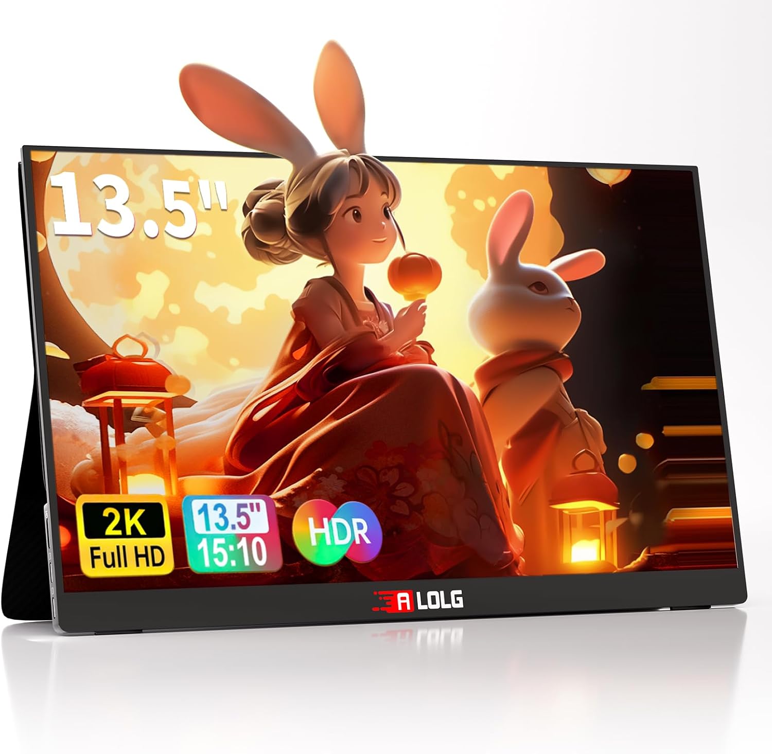 13.5ft' Portable Monitor for Laptop with 2K FHD Display
