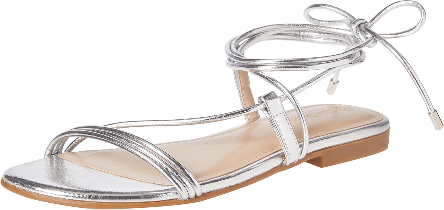 The Drop Women's Samantha Flat Strappy Lace-up Sandal Review