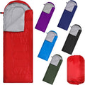 Macarrie 6 Pack Bulk Sleeping Bags for Homeless Donation - Winter 0