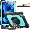 Timecity Case for iPad Air 4/5 10.9 in - Rugged Swivel Stand