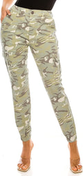 Double Denim January 5th High Waisted Cargo Joggers - Cozy Streetwear
